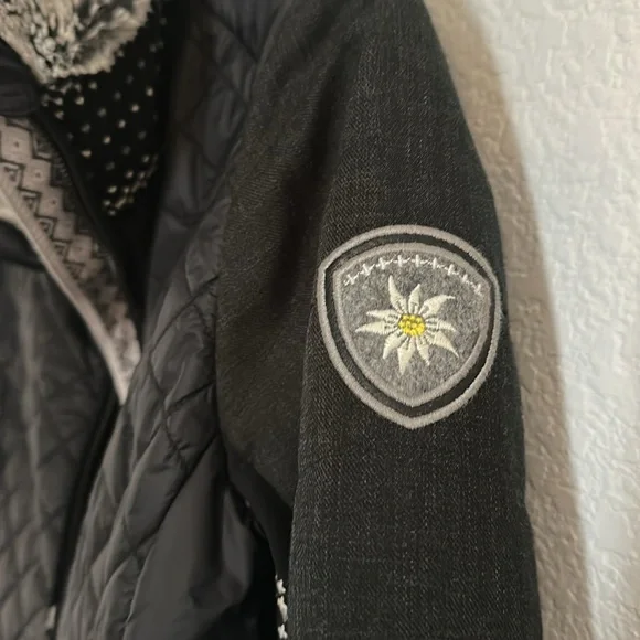 Alp-n-Rock black Courcheval faux fur jacket 2 - Picture 14 of 17